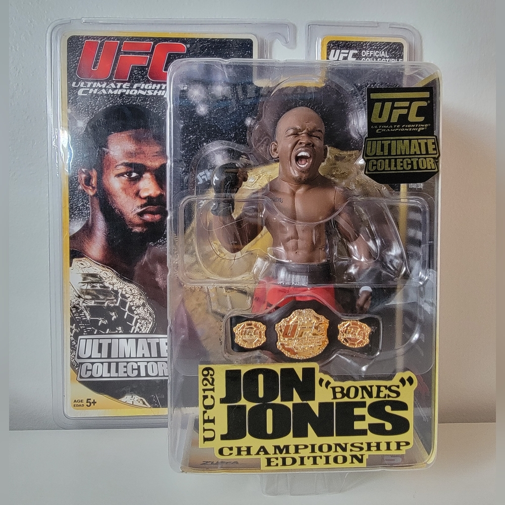 Round 5 UFC Jon Jones Ultimate Collector Series 6 figure. Championship Edition.